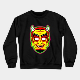 Devil Mask Crewneck Sweatshirt